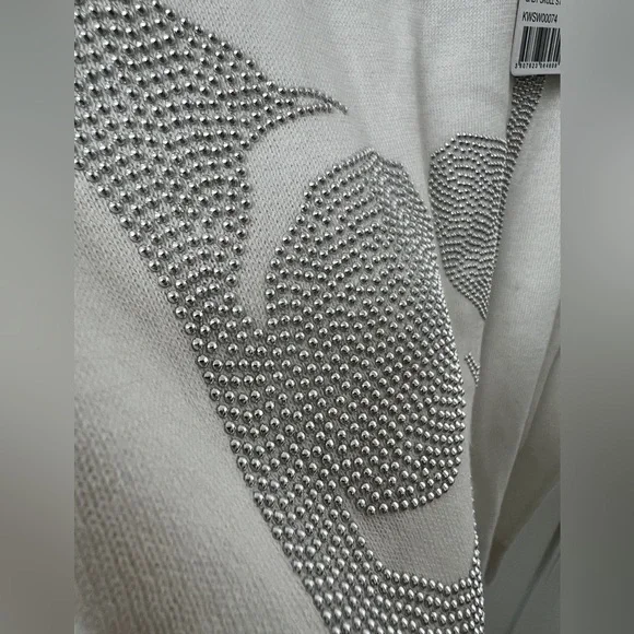 Nwt! ZADIG & VOLTAIRE GABY SKULL LONG SLEEVE TOP - Picture 4 of 6